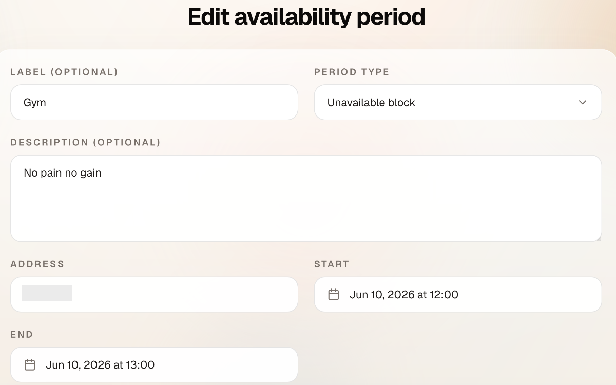 External blockout screen